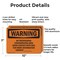Signmission No Trespassing Contaminated Area Avoid Contact OSHA Warning Sign, Aluminum, 10in W x 7in L, 2PK OS-2PACK-WS-A-710-L-12278 - alternate 2